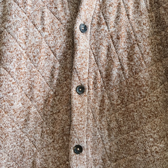 ByTavi Fair Trade Knit Quilted Barn Jacket in Walnut - NWT - Picture 5 of 9